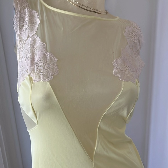 Vintage 60s Aristocraft Sheer Illusion Nightgown - Picture 5 of 9